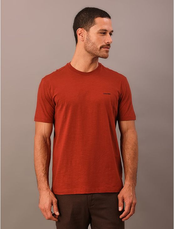 T-Shirt Manga Curta Flame - Ferrugem T-Shirt Manga Curta Flame Ferrugem p
