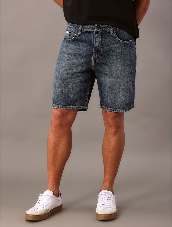 Bermuda Jeans 5 Pockets - Marinho Bermuda Jeans 5 Pockets Marinho 36 Bermuda Jeans 5 Pockets - Marinho Bermuda Jeans 5 Pockets Marinho 36