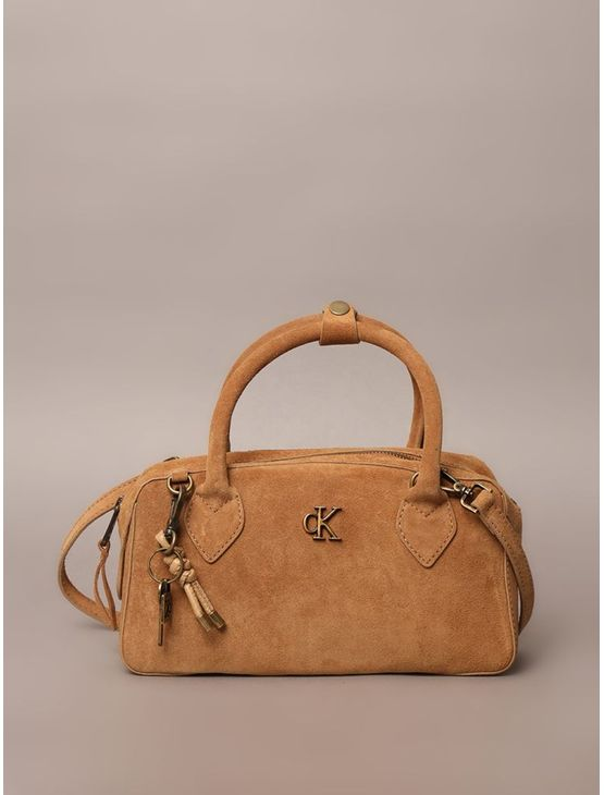 Bolsa Baguete Calvin Klein Jeans Camurça - Havana Bolsa Baguete Calvin Klein Jeans Camurça Havana u Bolsa Baguete Calvin Klein Jeans Camurça - Havana Bolsa Baguete Calvin Klein Jeans Camurça Havana u