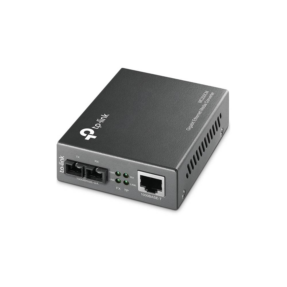 Conversor de Mídia TP-Link MC200CM SC/UPC Gigabit Multimodo 0,5km Conversor de Mídia TP-Link MC200CM SC/UPC Gigabit Multimodo 0,5km