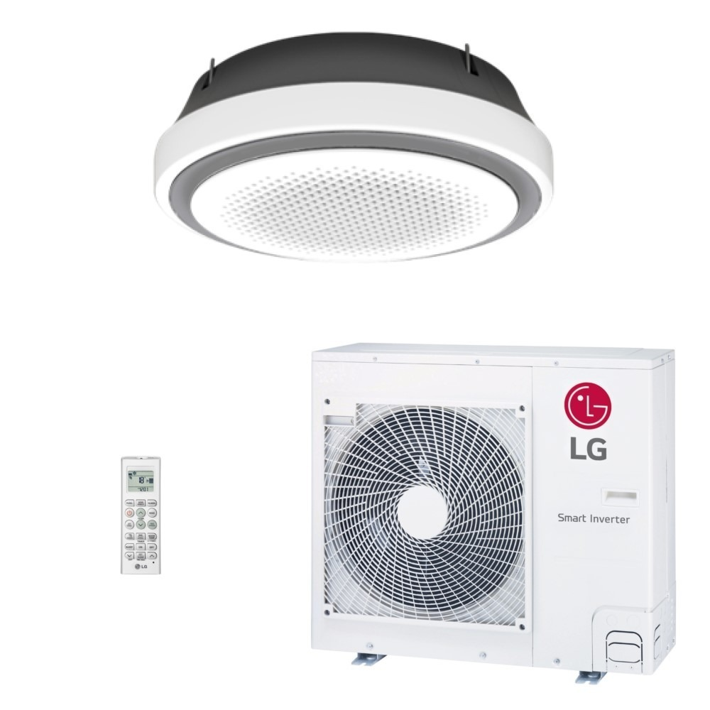 Ar-Condicionado Split Round Cassete Inverter WI-FI LG Quente/Frio 36.000 BTUs 220V Monofásico Ar-Condicionado Split Round Cassete Inverter WI-FI LG Quente/Frio 36.000 BTUs 220V Monofásico