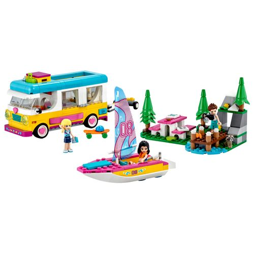 LEGO® Friends - Trailer e Barco à Vela na Floresta LEGO® Friends - Trailer e Barco à Vela na Floresta