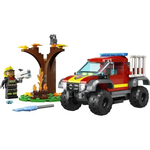 LEGO® City - Caminhão de Bombeiros 4x4 Resgate