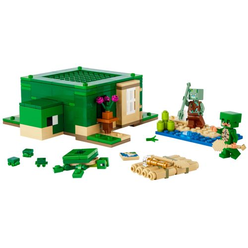 LEGO® Minecraft® - A Casa Tartaruga de Praia LEGO® Minecraft® - A Casa Tartaruga de Praia