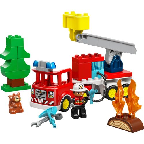LEGO® DUPLO - Caminhão de bombeiros com mangueira LEGO® DUPLO - Caminhão de bombeiros com mangueira