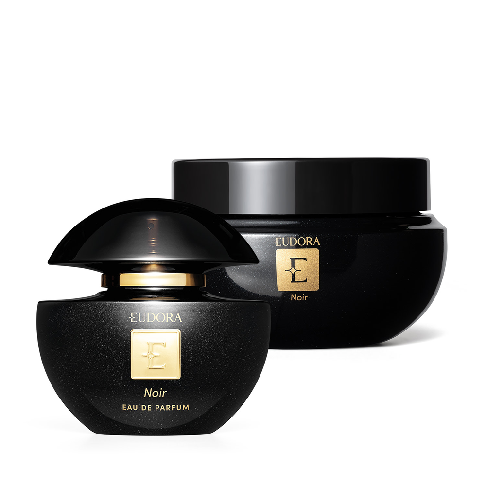 Combo Eudora Noir Eau De Parfum 75ml + Creme Hidratante Desodorante Corporal Noir 250g Combo Eudora Noir Eau De Parfum 75ml + Creme Hidratante Desodorante Corporal Noir 250g