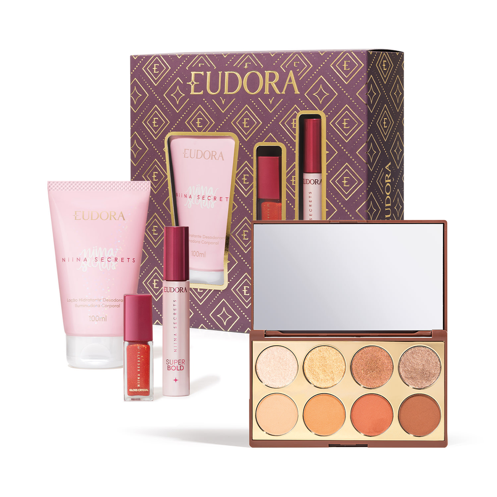 Combo Palette de Sombras Neutrals + Kit Niina Secrets