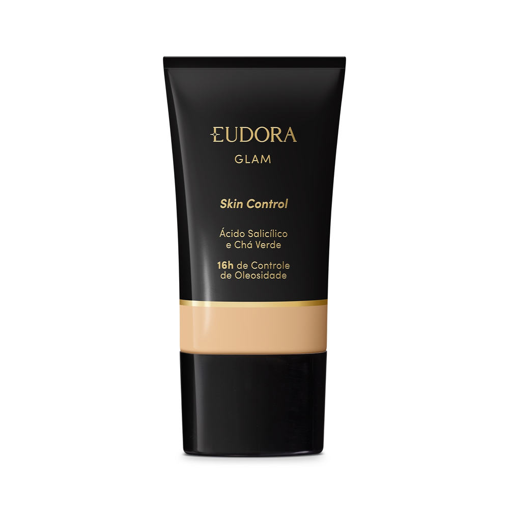 Base Líquida Glam Skin Control Cor 10 30ml Base Líquida Glam Skin Control Cor 10 30ml