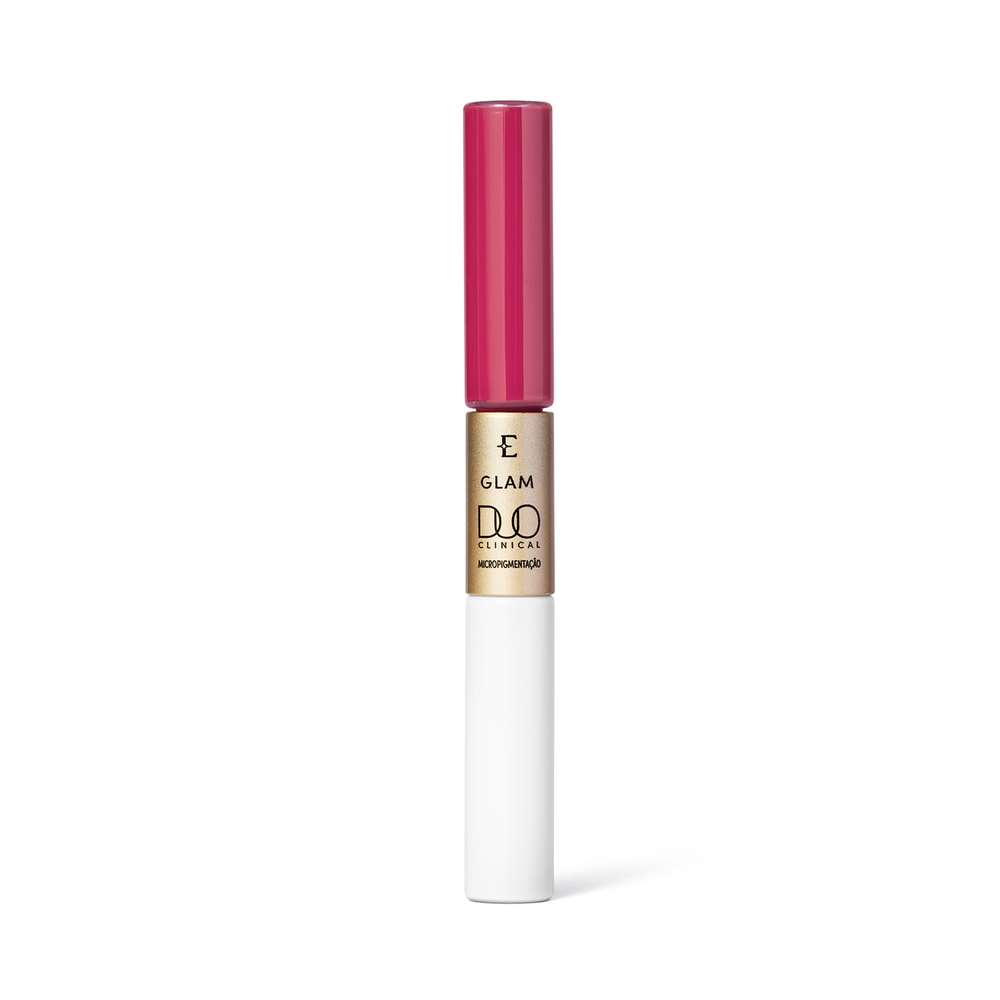 Batom Líquido Pink Único Eudora Glam Duo Clinical Micropigmentação 3,5g Batom Líquido Pink Único Eudora Glam Duo Clinical Micropigmentação 3,5g