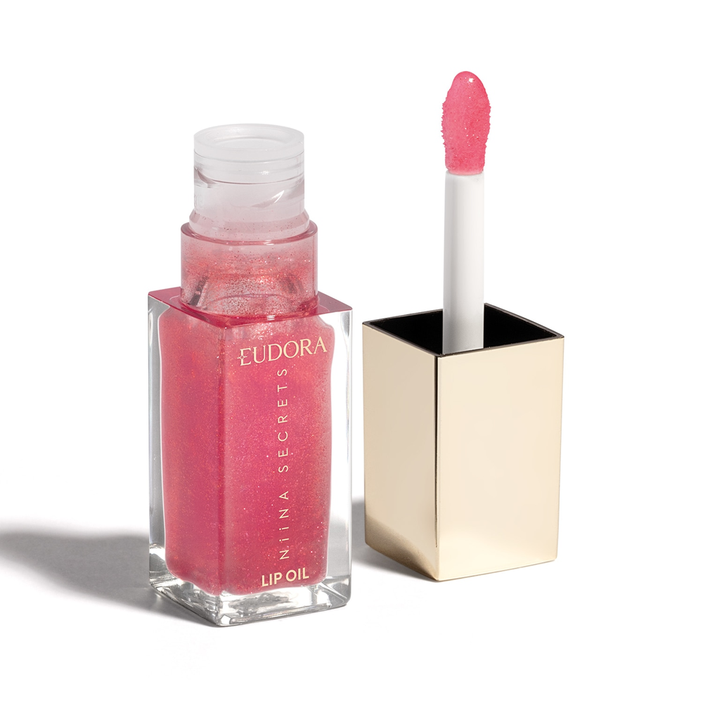 Lip Oil Shine Flowers Rosa Silvestre Niina Secrets 7ml Lip Oil Shine Flowers Rosa Silvestre Niina Secrets 7ml