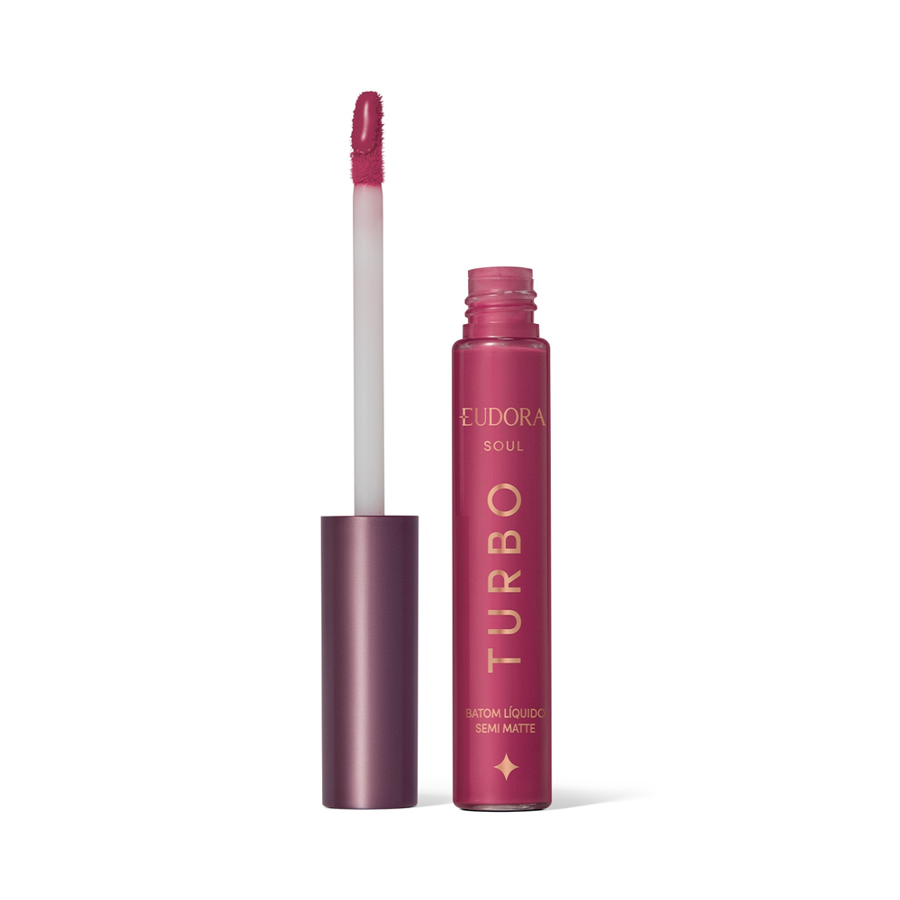Batom Líquido Rosa Pink Turbinado Semi Mate Turbo SOUL 5ml Batom Líquido Rosa Pink Turbinado Semi Mate Turbo SOUL 5ml