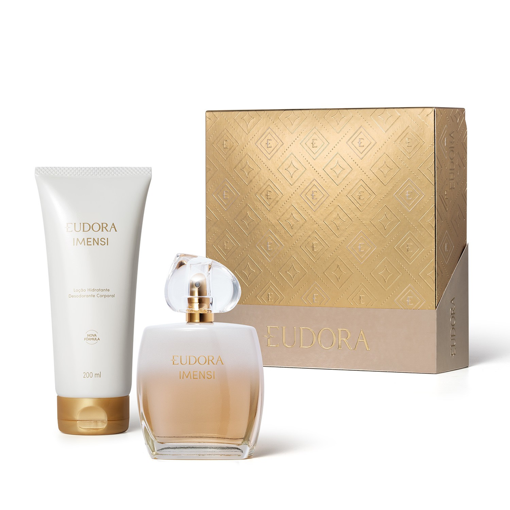 Kit Presente de Natal Imensi: Desodorante Colônia 100ml + Loção Corporal 200ml Kit Presente de Natal Imensi: Desodorante Colônia 100ml + Loção Corporal 200ml