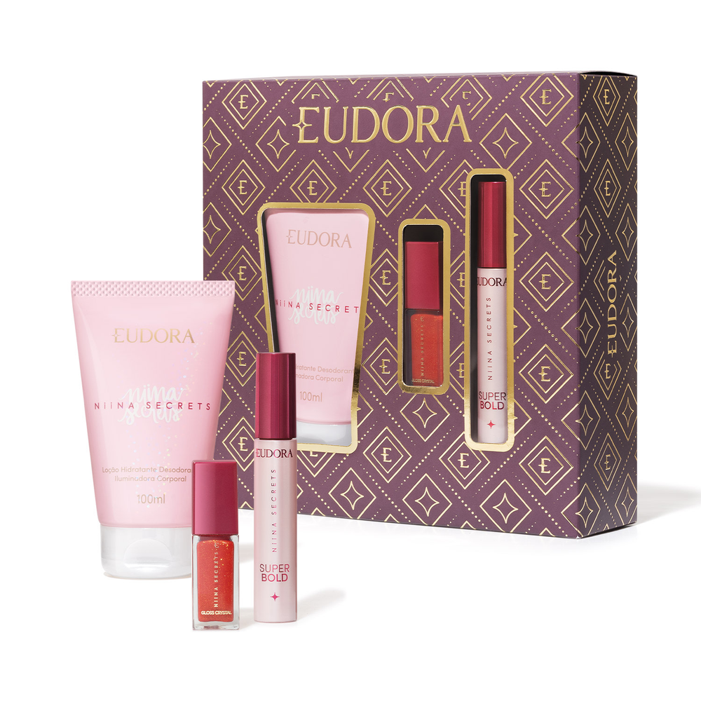 Kit Presente Niina Secrets (3 itens) Kit Presente Niina Secrets (3 itens)