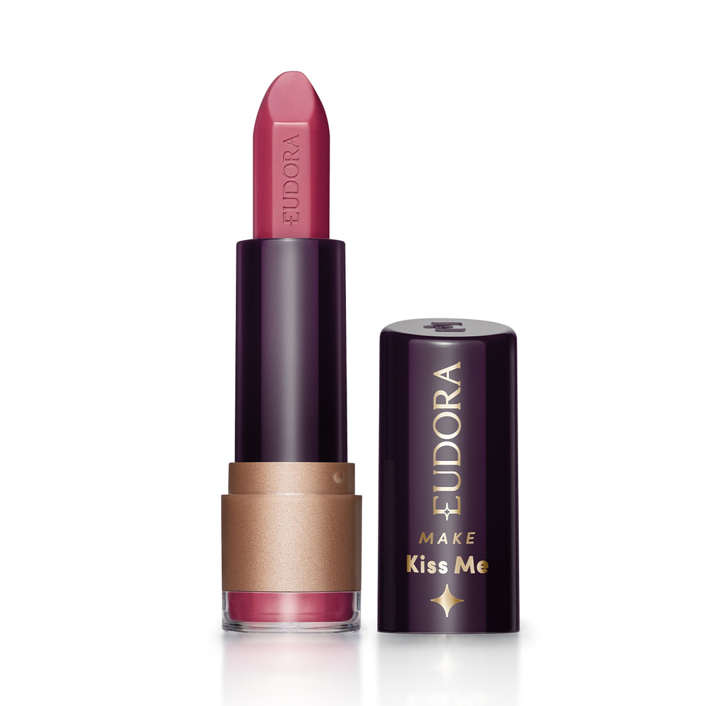 Batom Hidratante Malva da Moda Eudora Make Kiss Me 3,7g Batom Hidratante Malva da Moda Eudora Make Kiss Me 3,7g