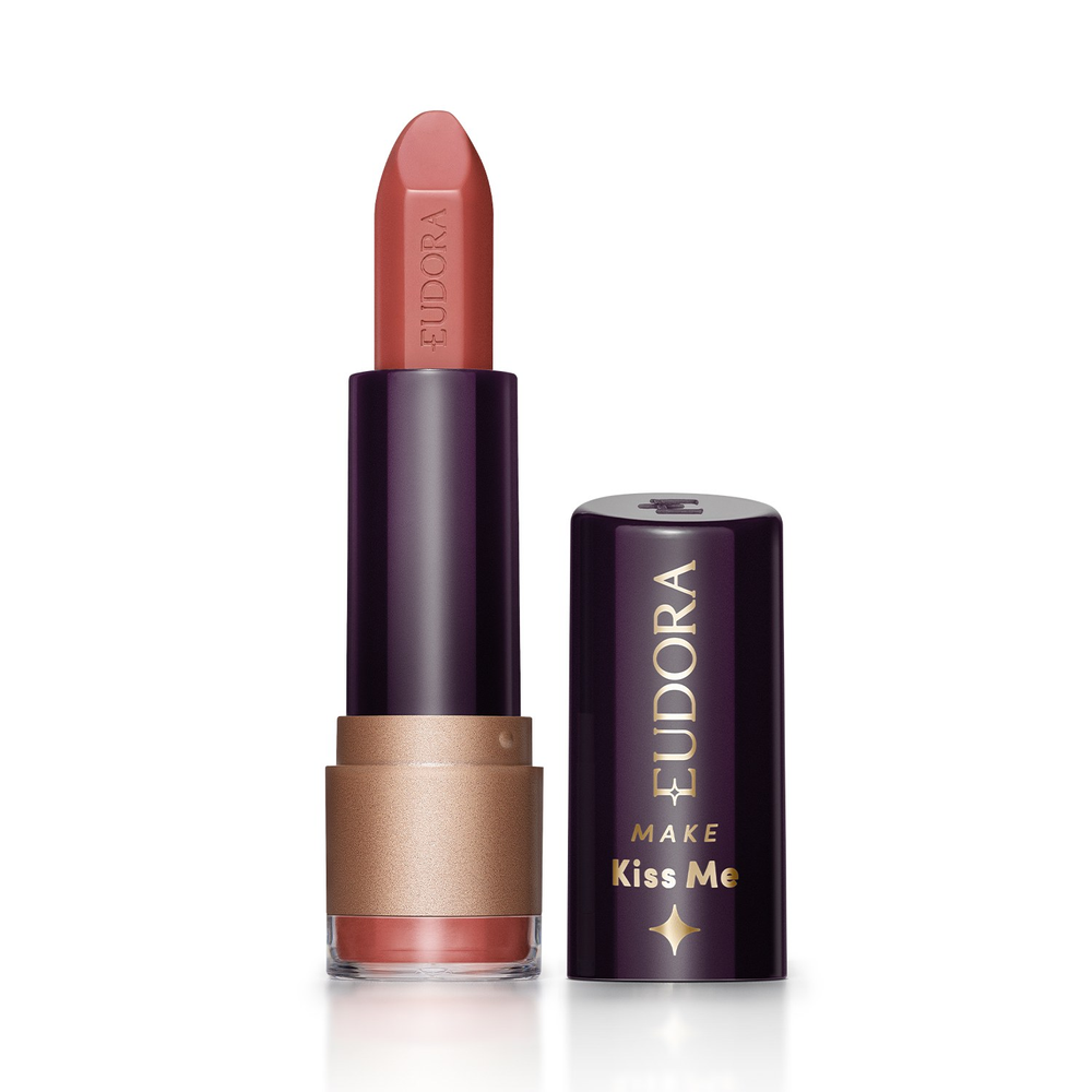 Batom Hidratante Nude Veludo Eudora Make Kiss Me 3,7g Batom Hidratante Nude Veludo Eudora Make Kiss Me 3,7g