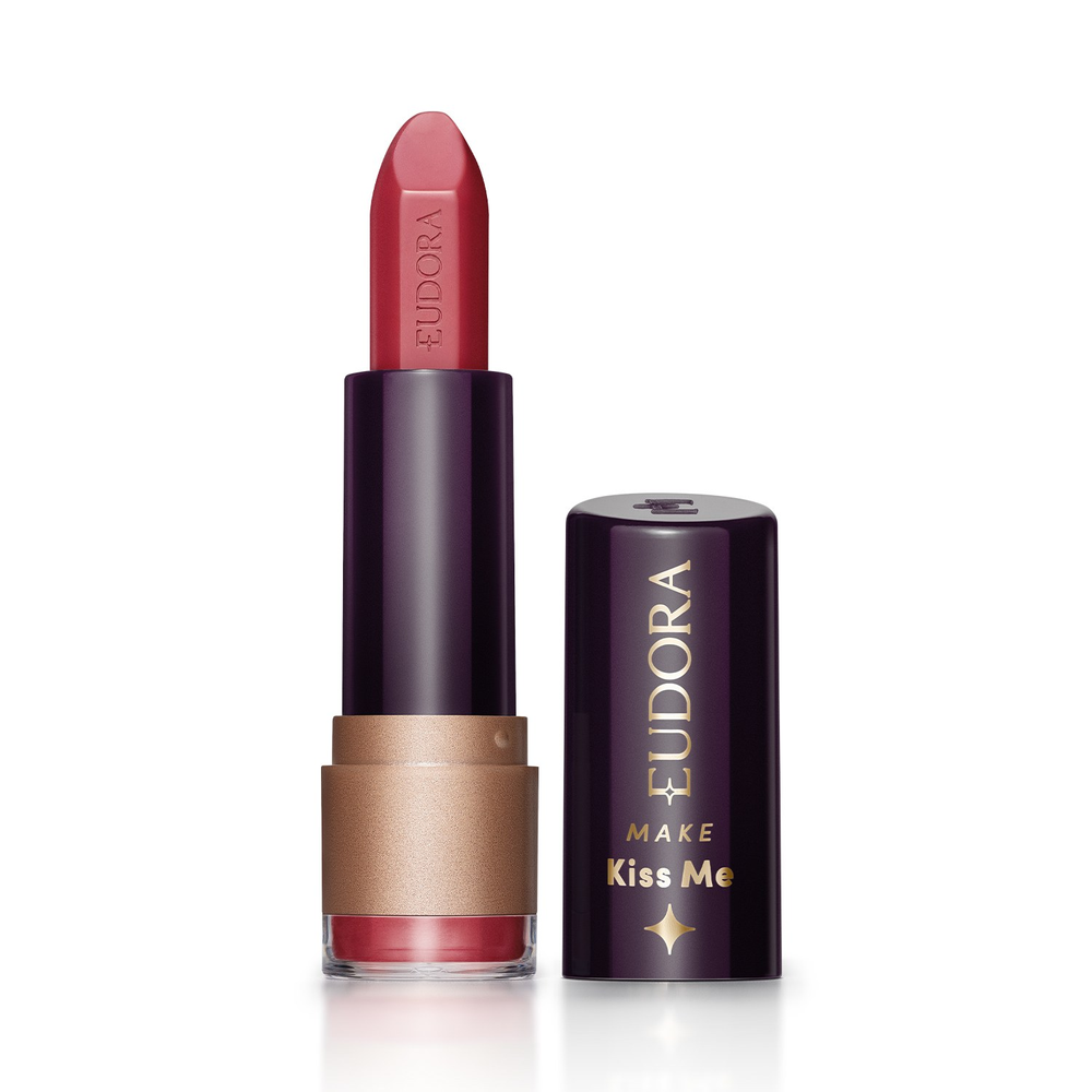 Batom Hidratante Rosa Atitude Eudora Make Kiss Me 3,7g Batom Hidratante Rosa Atitude Eudora Make Kiss Me 3,7g