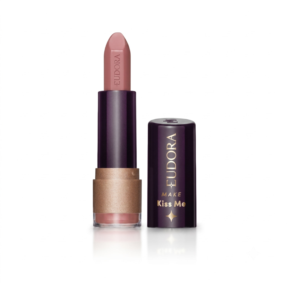 Batom Matte Nude Estilo Eudora Make Kiss Me 3,7g Batom Matte Nude Estilo Eudora Make Kiss Me 3,7g