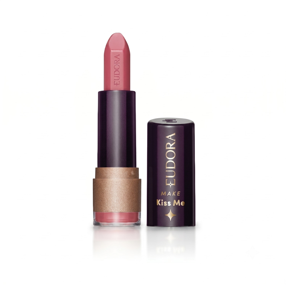 Batom Matte Nude Realce Eudora Make Kiss Me 3,7g Batom Matte Nude Realce Eudora Make Kiss Me 3,7g