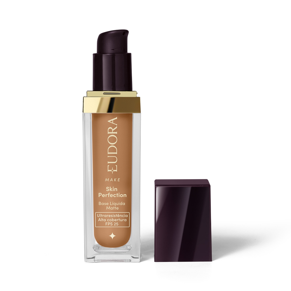 Base Líquida Matte Eudora Make Skin Perfection Cor 215N 30ml Base Líquida Matte Eudora Make Skin Perfection Cor 215N 30ml
