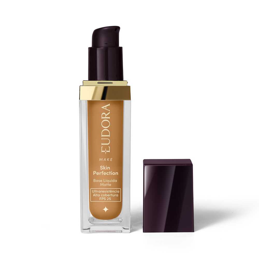 Base Líquida Matte Eudora Make Skin Perfection Cor 260N 30ml Base Líquida Matte Eudora Make Skin Perfection Cor 260N 30ml