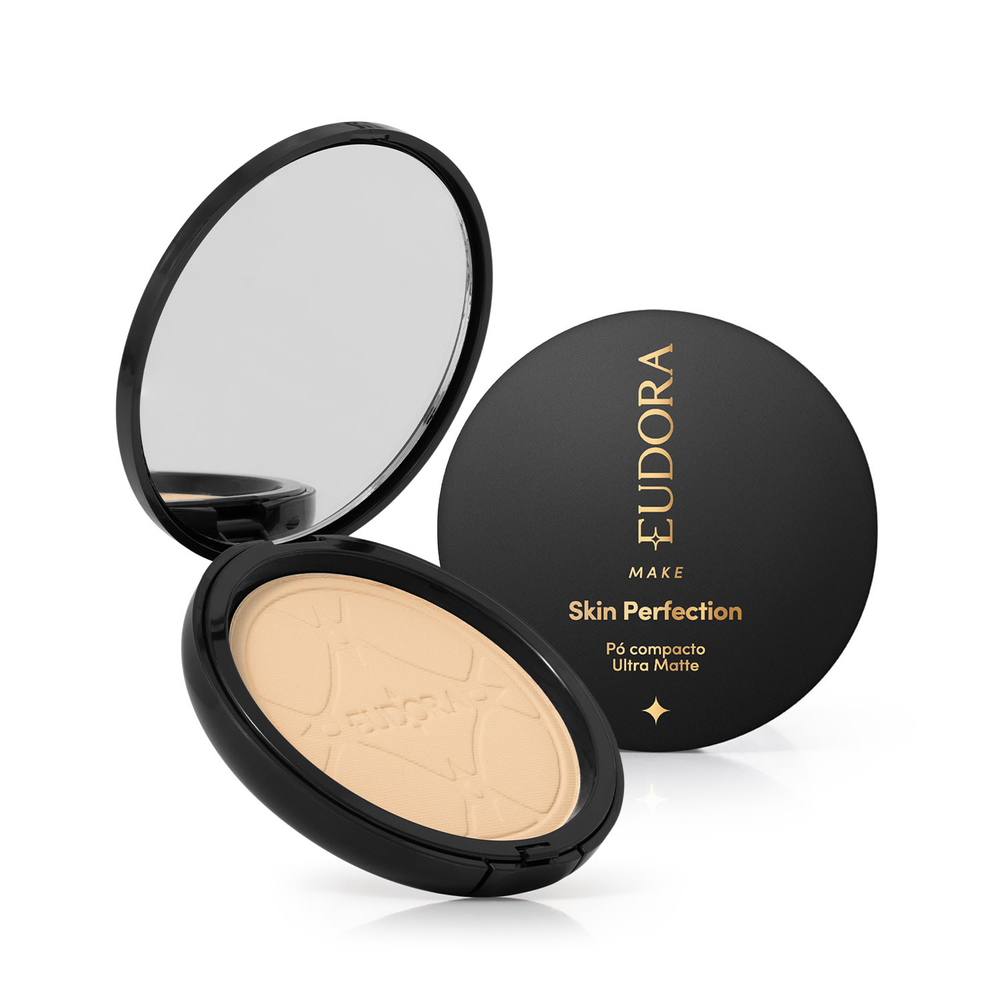 Pó Compacto Ultra Matte Eudora Make Perfect Skin Cor 170 10g Pó Compacto Ultra Matte Eudora Make Perfect Skin Cor 170 10g