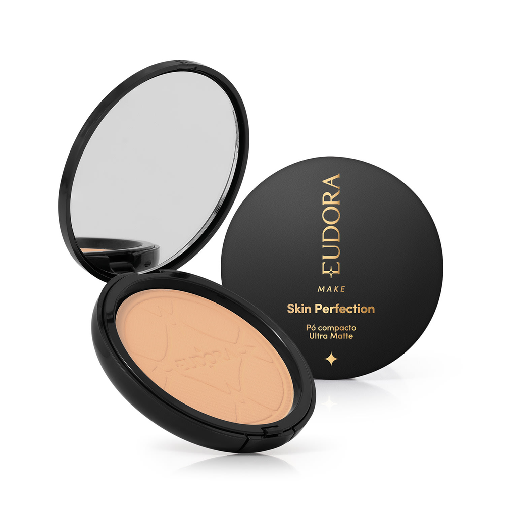Pó Compacto Ultra Matte Eudora Make Perfect Skin Cor 300 10g Pó Compacto Ultra Matte Eudora Make Perfect Skin Cor 300 10g