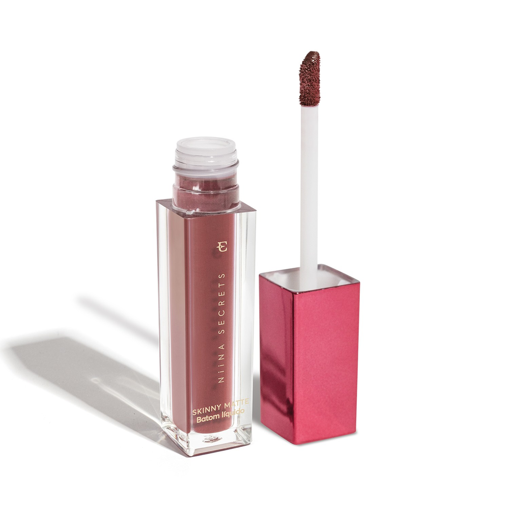 Batom Líquido Malva Camélia Niina Secrets Skinny Matte 5ml Batom Líquido Malva Camélia Niina Secrets Skinny Matte 5ml
