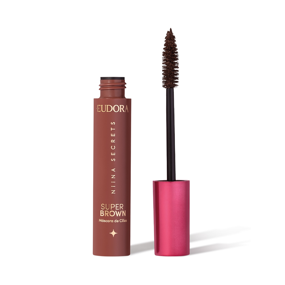 Máscara de Cílios Super Brown Niina Secrets Neutrals 10g Máscara de Cílios Super Brown Niina Secrets Neutrals 10g