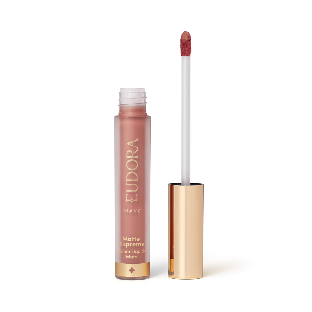 Batom Líquido Matte Supreme Rosa Nude Conforto 4,0ml Batom Líquido Matte Supreme Rosa Nude Conforto 4,0ml