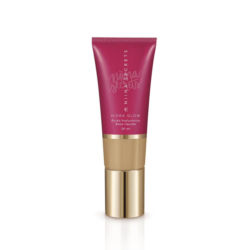 Base Líquida Niina Secrets Hidra Glow Cor 40 30ml Base Líquida Niina Secrets Hidra Glow Cor 40 30ml
