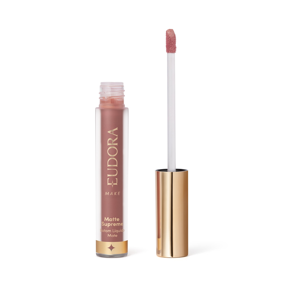 Batom Líquido Matte Supreme Eudora Nude Desejo 4ml Batom Líquido Matte Supreme Eudora Nude Desejo 4ml