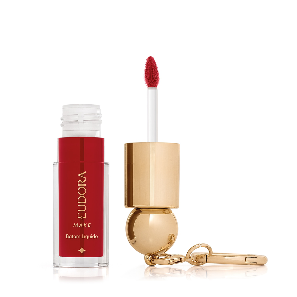 Batom Líquido Cremoso Eudora Make O Diabo Veste Prada Fashion Icon Red 4ml Batom Líquido Cremoso Eudora Make O Diabo Veste Prada Fashion Icon Red 4ml