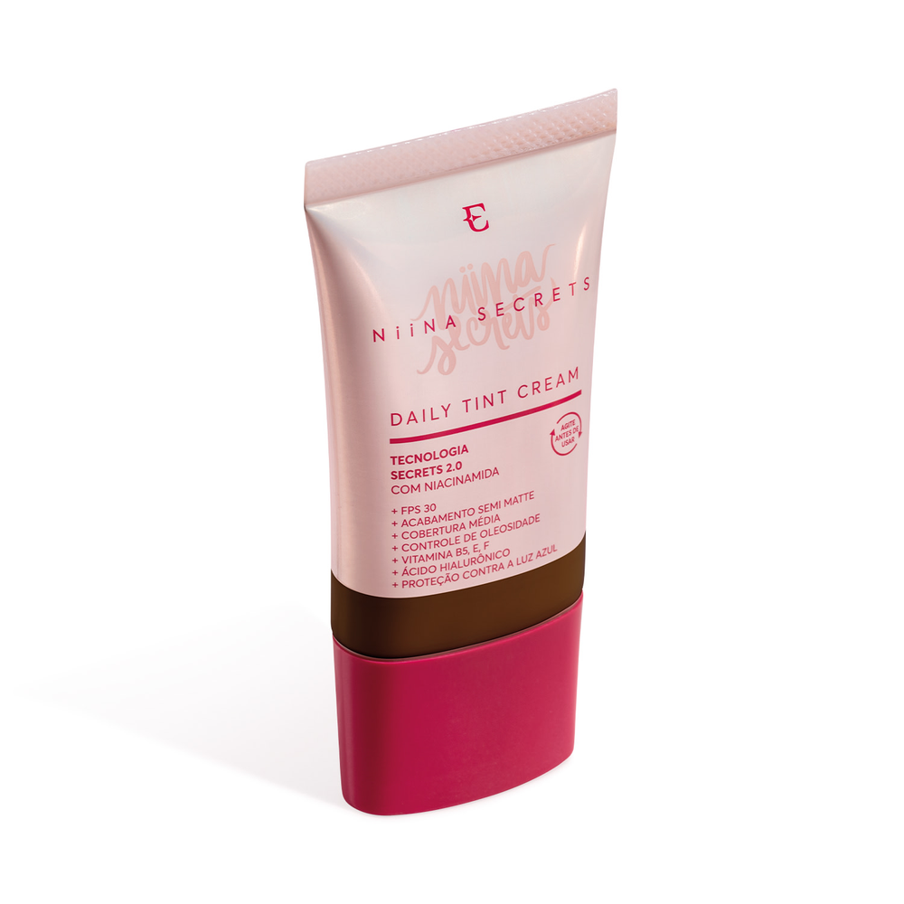 Base Líquida Daily Tint Cream Niina Secrets Cor 100 25ml Base Líquida Daily Tint Cream Niina Secrets Cor 100 25ml