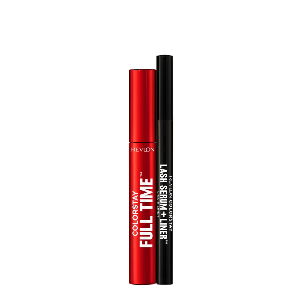 Kit Revlon Colorstay Full Time Lash Sérum Máscara Cílios Delineador (2 Produtos) Kit Revlon Colorstay Full Time Lash Sérum Máscara Cílios Delineador (2 Produtos)