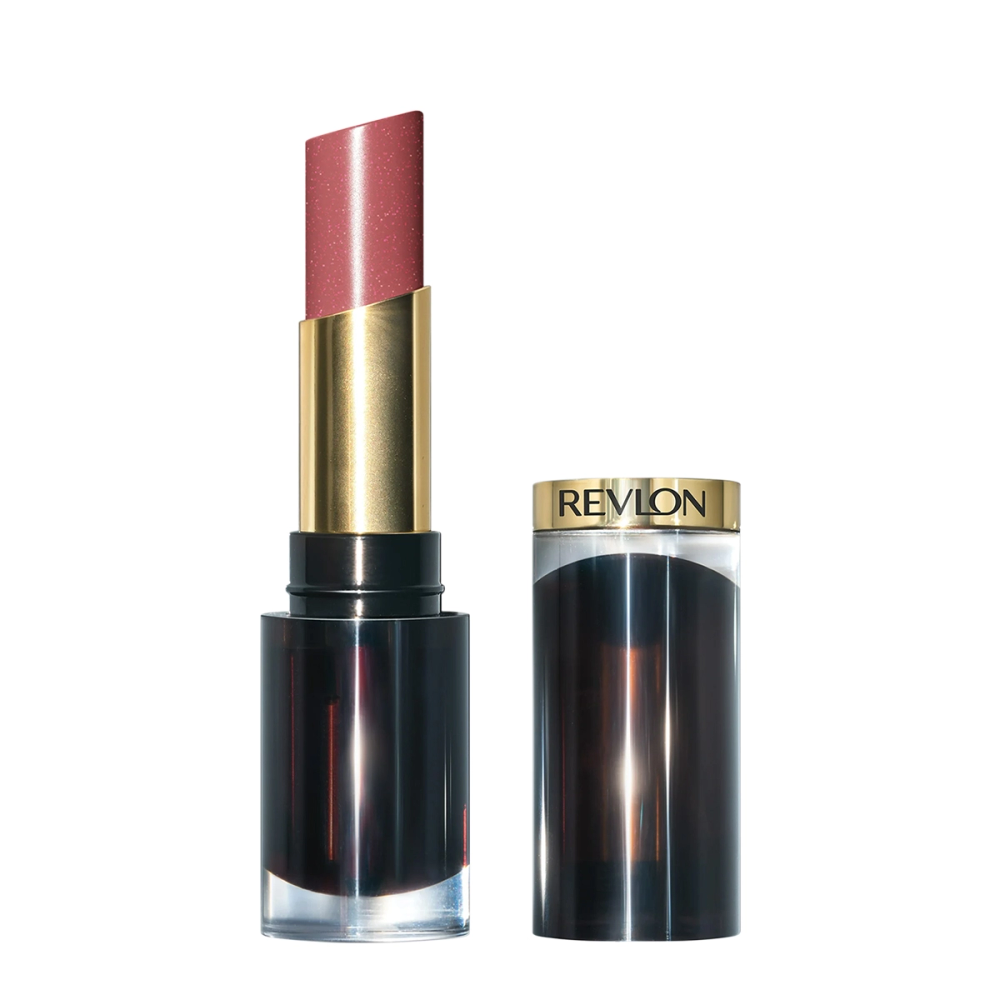 Batom Super Lustrous Glass Shine Glossed Up Rose Revlon 4g Batom Super Lustrous Glass Shine Glossed Up Rose Revlon 4g