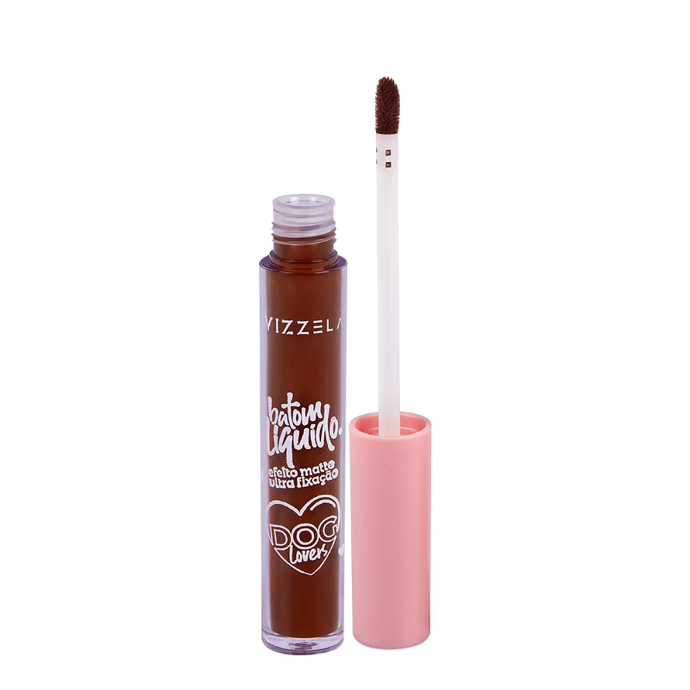 Batom Líquido Caramelo 20 Vizzela Dog Lovers 3,5g Batom Líquido Caramelo 20 Vizzela Dog Lovers 3,5g