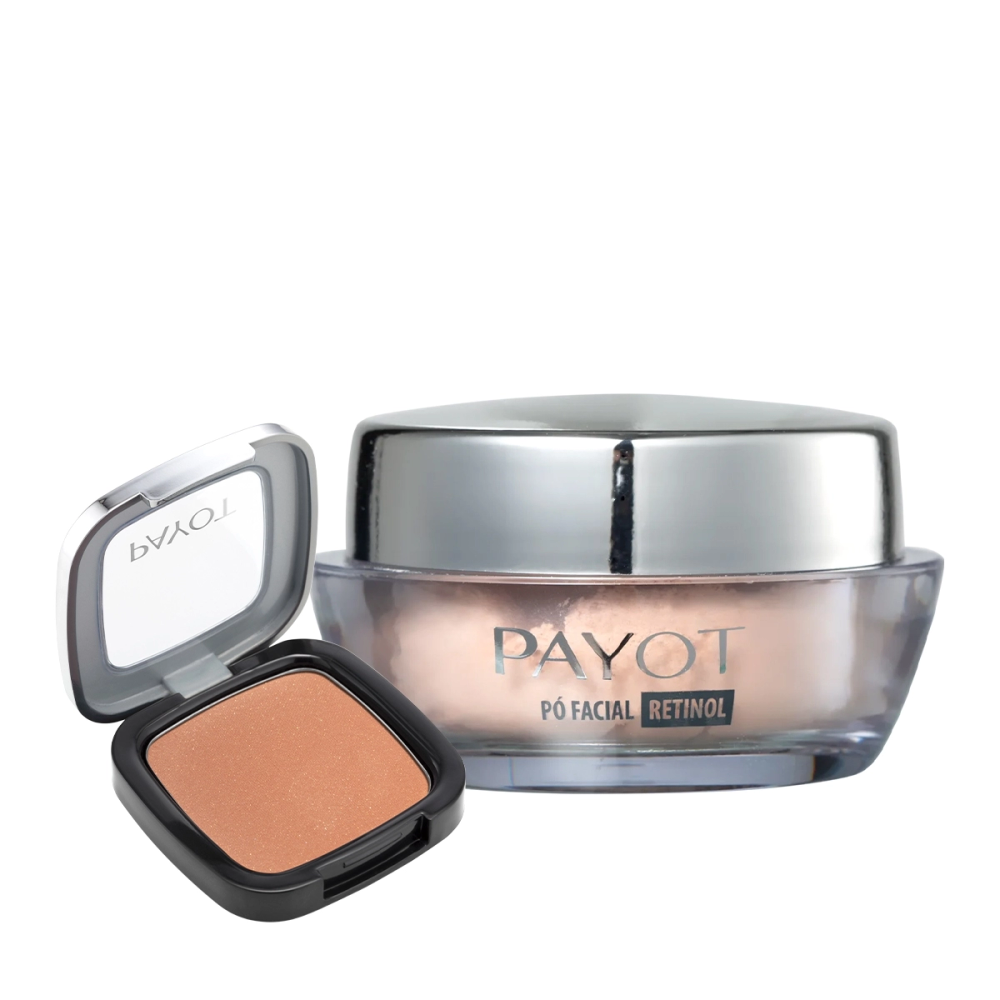 Kit Payot Retinol Translúcido Iluminador Pó Solto E Retinol Terracota Blush (2 Produtos) Kit Payot Retinol Translúcido Iluminador Pó Solto E Retinol Terracota Blush (2 Produtos)