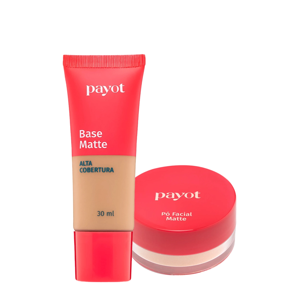 Kit Payot Alta Cobertura Base Cor 4 E Pó Solto (2 Produtos) Kit Payot Alta Cobertura Base Cor 4 E Pó Solto (2 Produtos)