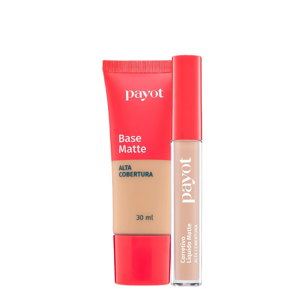 Kit Payot Alta Cobertura Base Cor 2 E Corretivo (2 Produtos) Kit Payot Alta Cobertura Base Cor 2 E Corretivo (2 Produtos)