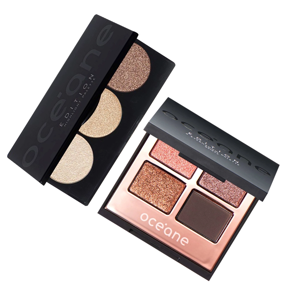 Kit Océane Edition Paleta Hightlight E Sombra Galaxy (2 Produtos)