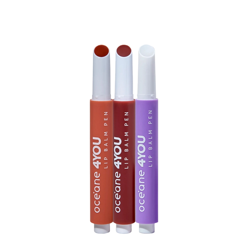 Kit Océane 4you Lip Balm Coral Berry E Clear Hidratante Labial (3 Produtos) Kit Océane 4you Lip Balm Coral Berry E Clear Hidratante Labial (3 Produtos)