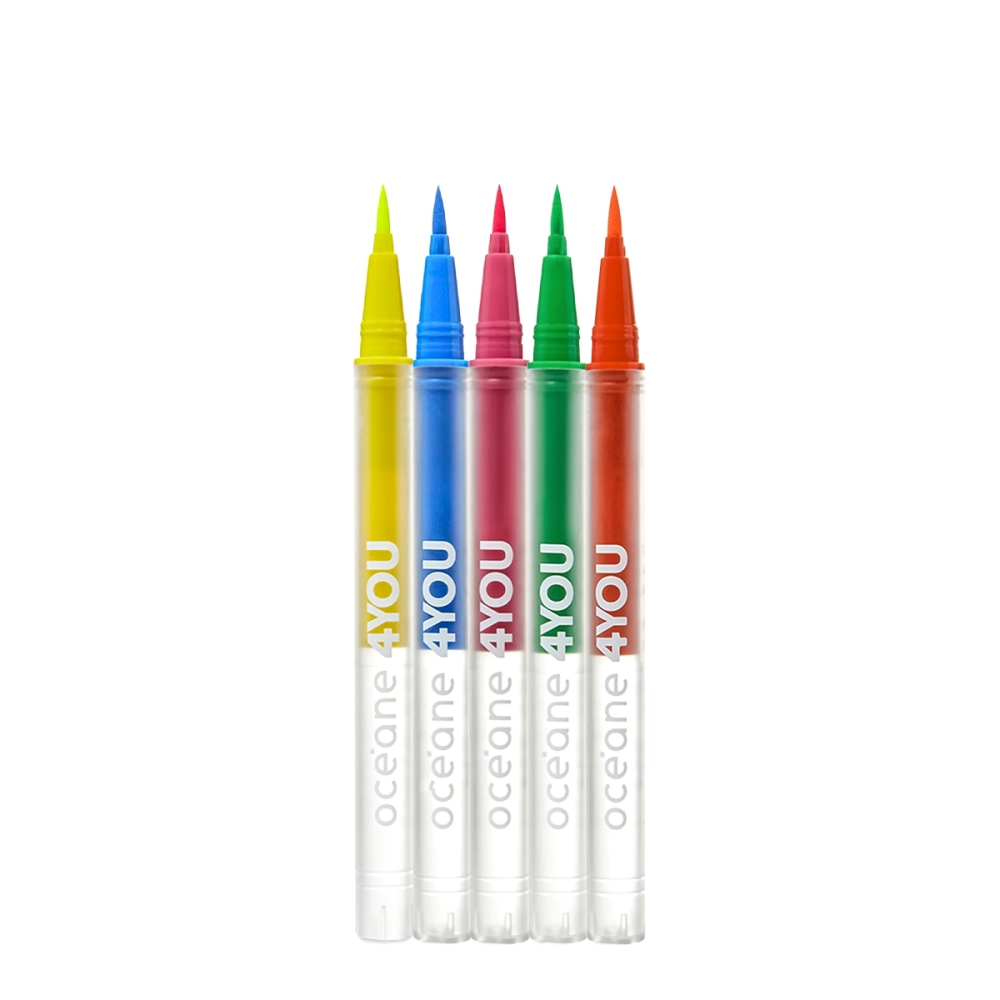 Kit Océane 4you Neon Yellow Blue Pink Green Orange - Caneta Delineadora (5 Produtos) Kit Océane 4you Neon Yellow Blue Pink Green Orange - Caneta Delineadora (5 Produtos)