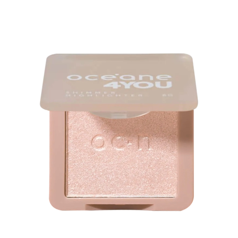 Iluminador Em Pó Shimmer Highlighter Rose Océane 4you 6g Iluminador Em Pó Shimmer Highlighter Rose Océane 4you 6g