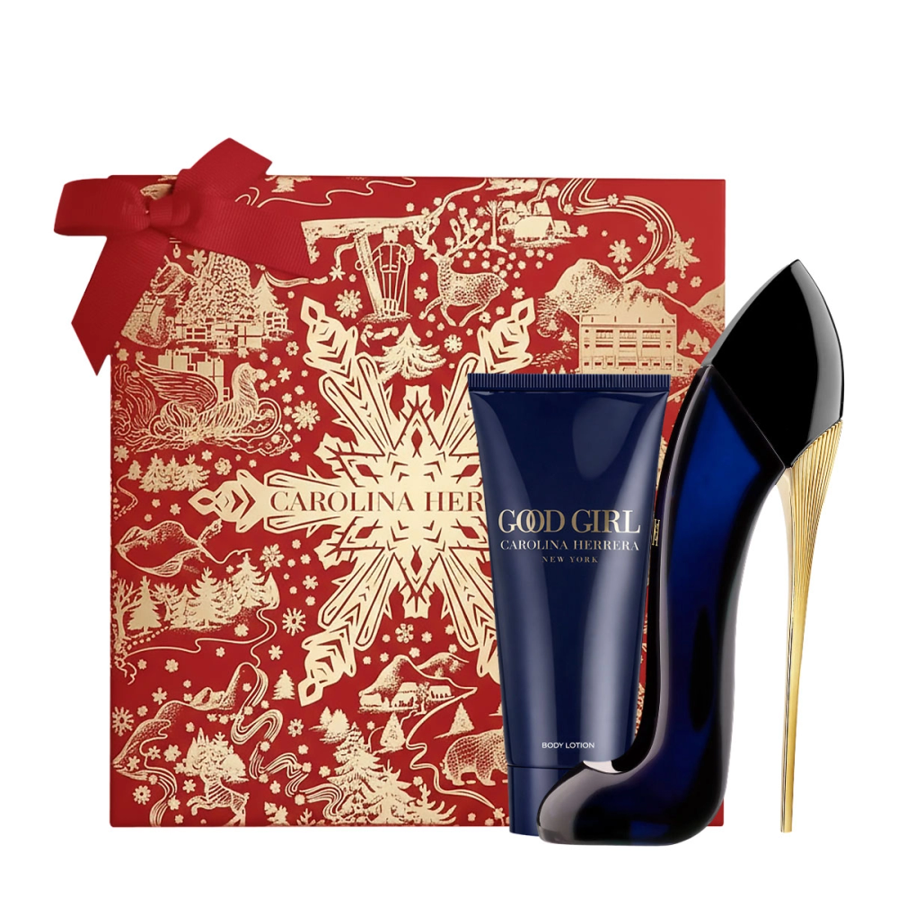 Kit Perfume Good Girl Carolina Herrera Eau De Parfum 80ml E Body Lotion 100ml Kit Perfume Good Girl Carolina Herrera Eau De Parfum 80ml E Body Lotion 100ml