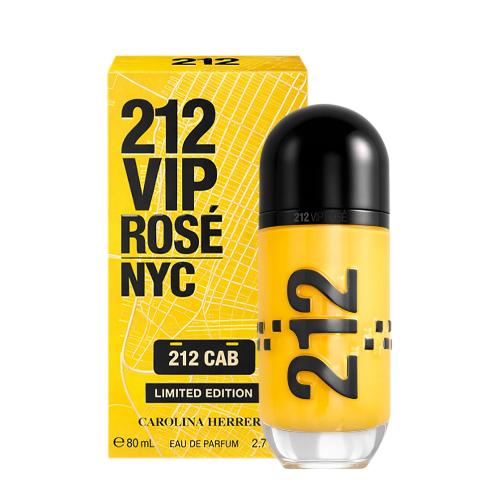 Perfume Feminino Carolina Herrera 212 Vip Rosé Cab Eau De Parfum 80ml