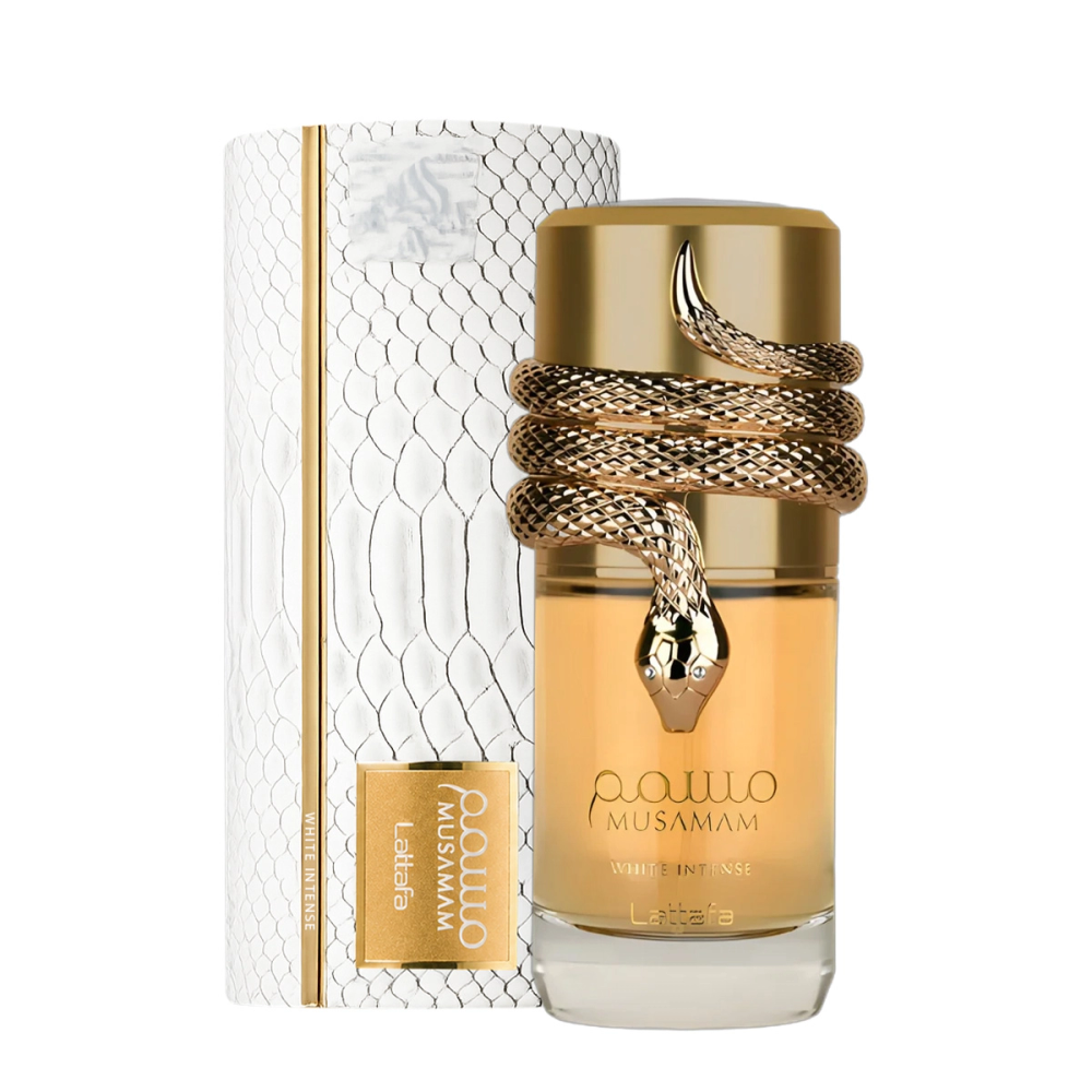 Perfume Musamam White Intense Eau De Parfum Unissex 100ml Lattafa Perfume Musamam White Intense Eau De Parfum Unissex 100ml Lattafa