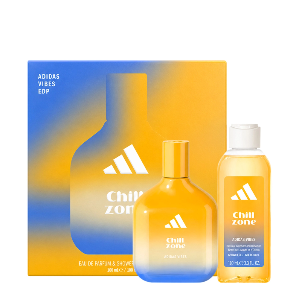 Kit Adidas Vibes Chill Zone Eau De Parfum 100ml E Shower Gel 100ml Kit Adidas Vibes Chill Zone Eau De Parfum 100ml E Shower Gel 100ml