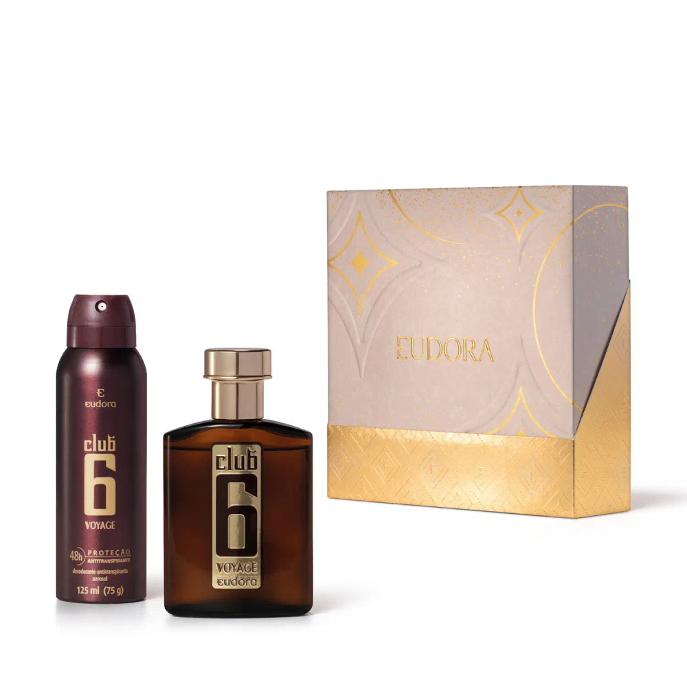 Kit Presente Natal Club 6 Voyage (2 itens) Kit Presente Natal Club 6 Voyage (2 itens)