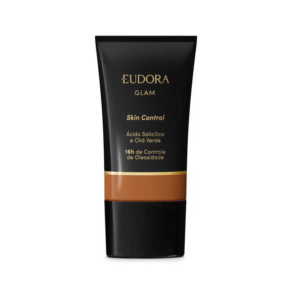 Base Líquida Glam Skin Control Cor 75 30ml Base Líquida Glam Skin Control Cor 75 30ml