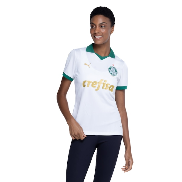 Camisa do Palmeiras II 24 Puma Feminina Torcedor